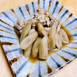 【子どもごはん】鶏ごぼうの煮物＊*